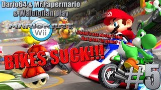 BIKES SUCK! - Mario Kart Wii Netplay Playthrough #5