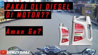 Pakai Oli Diesel di Motor Aman Gak? (2020)