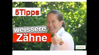 Weissere Zähne: 5 Tipps vom Zahnarzt - was funktioniert wirklich