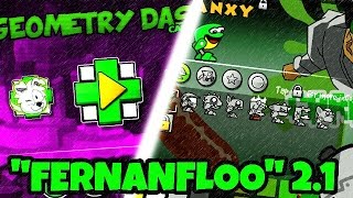 LEGENDARY TEXTURE PACK - "FERNANFLOO" PARA GEOMETRY DASH 2.1 (ANDROID & STEAM)