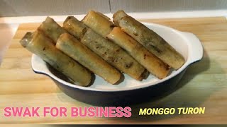 TURON MONGGO?SWAK FOR BUSINESS ||Turon With Monggo Filling