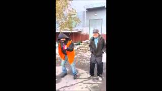 Бомжи поют матные частушки !!!