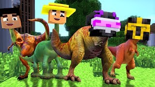 ¿¡NOS CONVERTIMOS EN DINOSAURIOS DE MINECRAFT!? | MINECRAFT TROLL