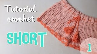 Como tejer un short para mujer a crochet (1/2)