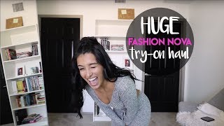 HUGE FASHION NOVA TRY-ON HAUL 2018 | UM, SHOOK!?