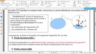 cours et exercices de la statique des fluides.Cours et exercices corrigés de mécanique des fluides