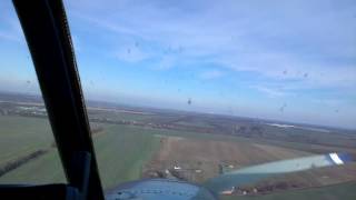 Первый раз лечу на самолете (одномоторный)