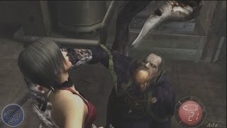 Resident Evil 4 HD: (HD) "Seperate Ways/The Another Order" Ada Wong Deaths Scenes