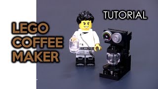 How to Build a LEGO Coffee Maker
