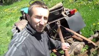 Самодельная фреза к т 25 в работе.