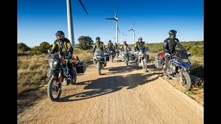 (EN) KTM 790 Adventure R, BMW R1250GS, Honda CRF 1000 L Africa Twin: On & Offroad-Action in sout...