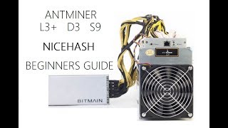Setup your Antminer - ALL MODELS  - Nicehash Beginners Guide!