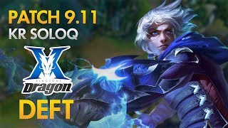 Kingzone Deft - Ezreal Bot Lane - KDA 25/4/7