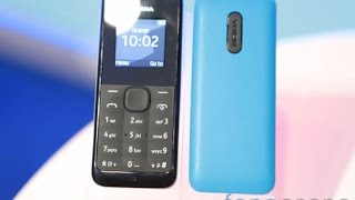 Mobile Smartphone Phone Telephone Features Specs 2015 Nokia 105 Review
