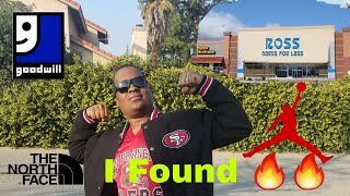 Trip to the thrift x Ross Finds Vintage heat, jerseys, Air Jordan's, Northface and more!!