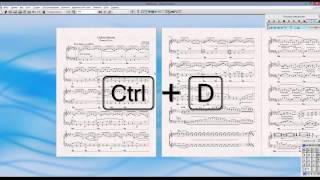 Как сократить количество страниц в Sibelius 6