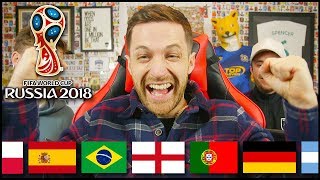 WORLD CUP DRAW REACTION & PREDICTION!
