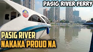 Pasig River Ferry Joyride exciting ito! | Pasig River Update MMDA