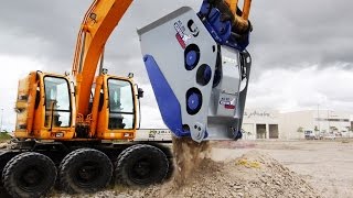 Мега техника удивительные машины?Heavy equipment crushing rocks?ATW