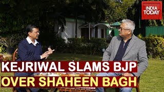 BJP Using Shaheen Bagh To Divert From Real Issues: Kejriwal Slams BJP Over Shaheen Bagh Politics
