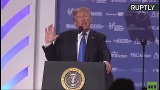 LIVE: US President Donald Trump speaks at the Values Voter Summit