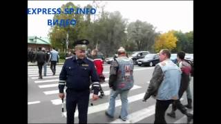 Байкеры в Сергиевом Посаде