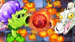 Plants Vs Zombies 2 - Super Primal Peashooter ZOMBOSS Challenge! PvZ 2 China