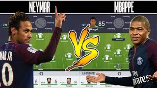 Who Should Replace Ronaldo at Real Madrid? Neymar VS Mbappe FIFA 18 Experiment