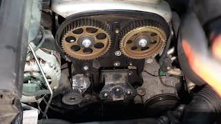 Opel Zafira ,Astra ,Corsa 1,6L(Z16YNG) Замена ремня ГРМ  Replacing the belt