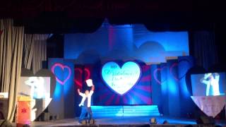 dance by milan shrestha at grand finale of mr. and miss. valentine 2014