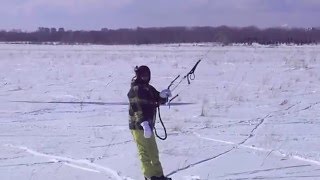 Завершаем сноукайтсезон  в Куюках. Кайтказань