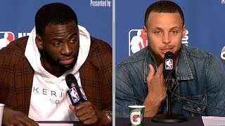 Steph Curry & Draymond Green Postgame Interview - Game 3 | Warriors vs Cavaliers | 2018 NBA Finals