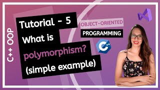 C++ OOP (2020) - What is polymorphisam in programming? (simple example)
