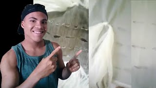 Como cortar os buracos do casaco e da calça
