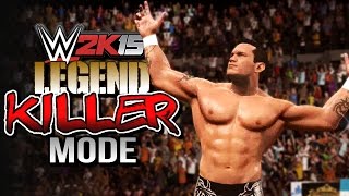 WWE 2K15 Legend Killer Mode - Custom 2K Game Mode