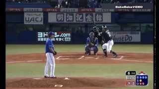 4 18 ヤクルト・畠山和洋 石川の勝利を近づける 今シーズン第3号ツーランホームラン