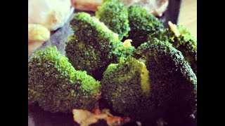 Broccoli stir fry with Soy sauce 醬 油 西 蘭 花