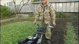 МОТОБЛОК КРОТ ПРОДОЛЖАЕТ РАДОВАТЬ ЕГО СОЗДАТЕЛЯ.