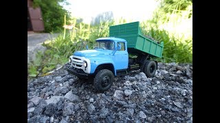 Радиоуправляемый ЗИЛ 130. Модель самосвала на р/у 1:43