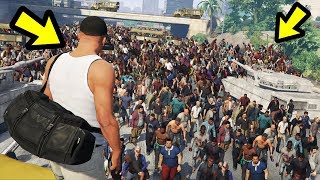 GTA 5 - ARMY vs. Zombie Apocalypse!! (Epic Battle)