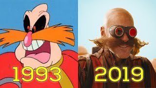 Evolution of Dr. Eggman in Movies, Cartoons & TV (1993-2019)