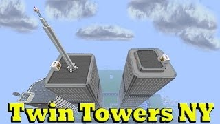 Minecraft Twin Towers NY