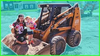 Hidden Giant Surprise Egg Toy In Backyard