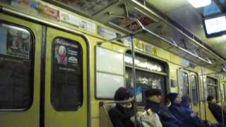 Kiev/Kyiv Metro Line 3 // Киев поезда на СПЛ