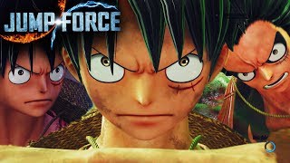 Luffy JUMP FORCE GAMEPLAY - One Piece Characters Are The Best!