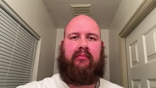 SHAVING MY BEARD OFF WITH A STRAIGHT RAZOR