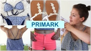 PRIMARK HAUL SOMMER 2015 / Von Kopf bis Fuß für den Sommer