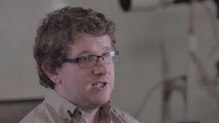 Christopher Pugh explains his research in quantum key distribution