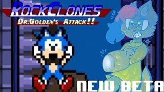 Rockclones: Dr. Golden's Attack! | Beta 7 | Toy Sonic + Toy Mario Stage (Re-Upload)
