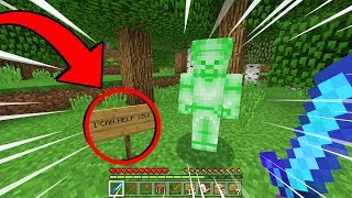 I FOUND GREEN STEVE! (A MINECRAFT SECRET)